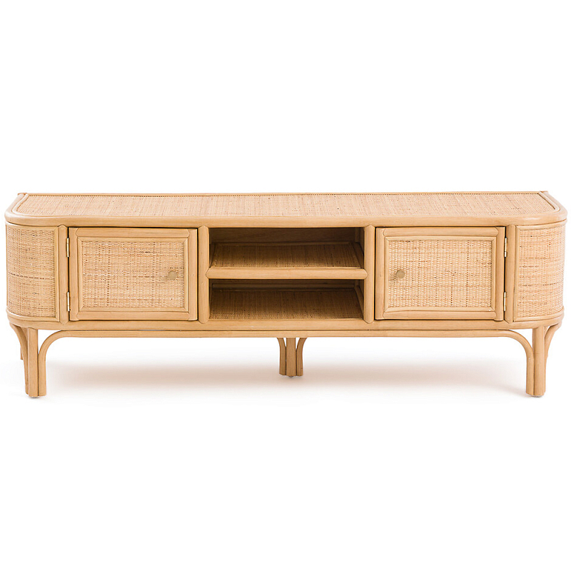 ТВ-тумба из плетеного ротанга Simone Rattan TV Stand ТВ-тумба из плетеного ротанга Simone Rattan TV Stand в Тюмени | Loft Concept