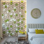 Гипсовая 3D панель с принтографией PM-41 варинант исполнения - 6 | Loft Concept в Тюмени