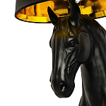 Horse Statue Floor Lamp Большой светильник Черная Лошадь варинант исполнения - 1 | Loft Concept в Тюмени