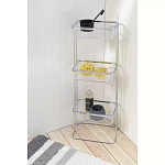 Полка напольная трехъярусная для ванной Bathroom Floor Shelf варинант исполнения - 6 | Loft Concept в Тюмени