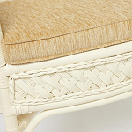 Комплект террасный из ротанга Eloise белый варинант исполнения - 3 | Loft Concept в Тюмени