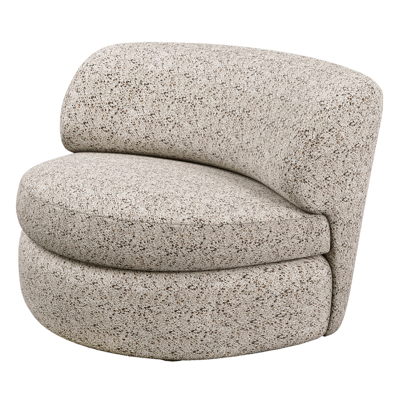 Кресло Ulysses Молочный Серый в Тюмени | Loft Concept 