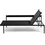 Диван-шезлонг черный Annet варинант исполнения - 4 | Loft Concept в Тюмени