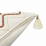 Подушка декоративная с геометрическим узором и кисточками Divine Abstractions варинант исполнения - 2 | Loft Concept в Тюмени