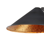 Бра настенное на тонком кронштейне с 2-мя конусообразными плафонами Vintage Reading Light варинант исполнения - 1 | Loft Concept в Тюмени