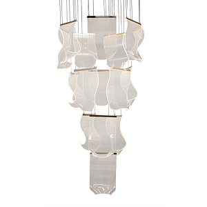 Потолочная люстра каскадная светодиодная Ethereality Sail