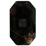 Шкатулка из эпоксидной смолы с цветами черная Epoxy Resin Pink Flowers Box Black варинант исполнения - 1 | Loft Concept в Тюмени