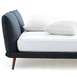 Двуспальная кровать с мягким изголовьем Daniel Bed варинант исполнения - 2 | Loft Concept в Тюмени