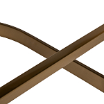 Стул барный букле бежевый с каркасом цвета матовое золото Tactility варинант исполнения - 4 | Loft Concept в Тюмени