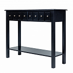 Черная консоль с выдвижными ящиками Monica варинант исполнения - 5 | Loft Concept в Тюмени