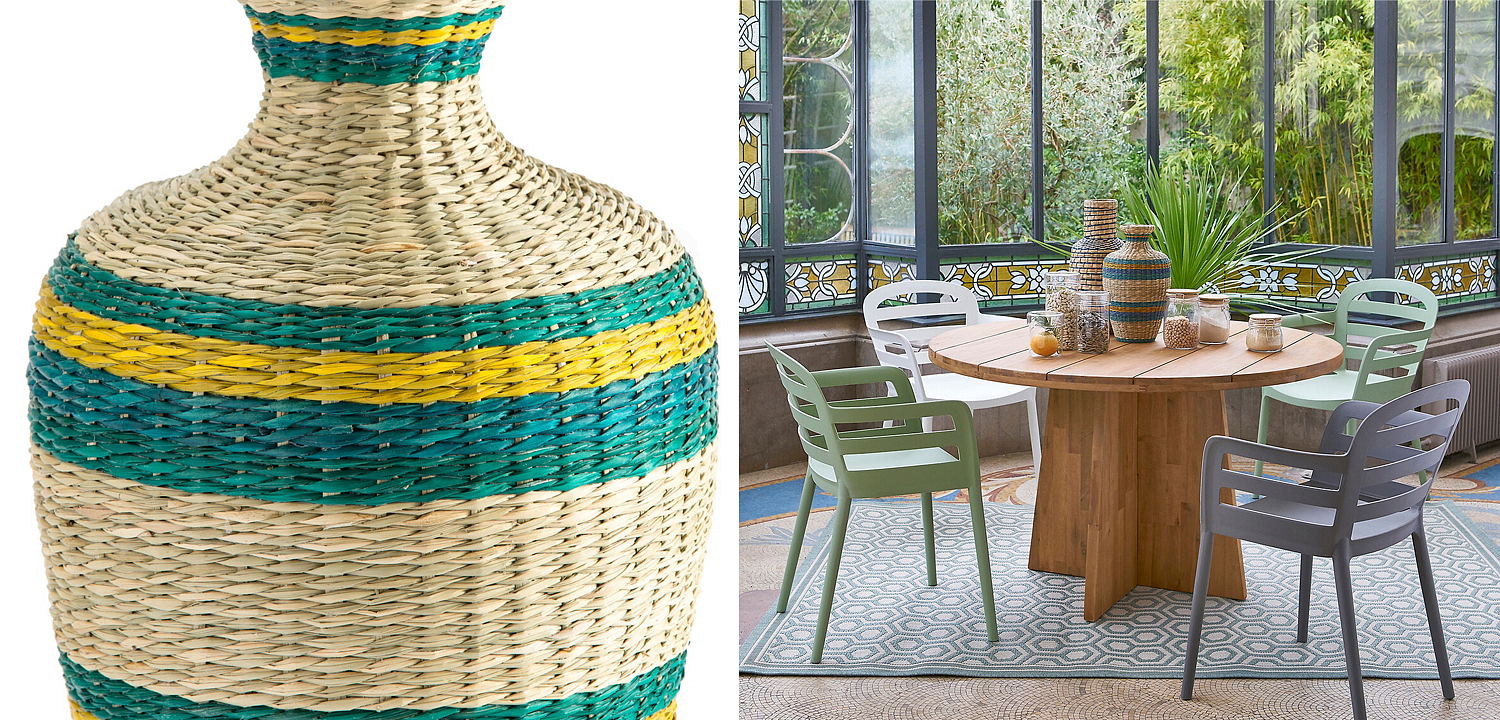 Ваза Wicker Vase бамбук Ваза Wicker Vase бамбук - Loft-Concept в Тюмени