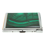 Портсигар на 10 сигарет с газовой зажигалкой из натурального камня Малахит Stone Cigarettes Cases варинант исполнения - 5 | Loft Concept в Тюмени