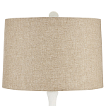 Торшер с белым каркасом и тканевыми абажуром Natural Stems варинант исполнения - 4 | Loft Concept в Тюмени