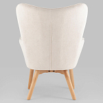 Белое кресло на ножках из массива CORDELIA варинант исполнения - 4 | Loft Concept в Тюмени