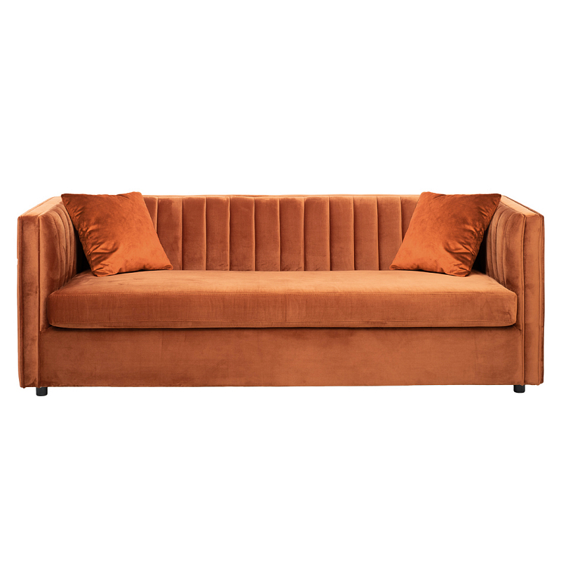 Диван Claire Sofa Терракотовый в Тюмени | Loft Concept 