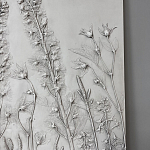 Панно Дельфиниум варинант исполнения - 3 | Loft Concept в Тюмени