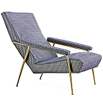 Дизайнерское кресло с подлокотниками Gio Ponti D.153.1 Armchair варинант исполнения - 1 | Loft Concept в Тюмени