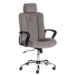 Кресло компьютерное City Chair хром флок варинант исполнения - 2 | Loft Concept в Тюмени