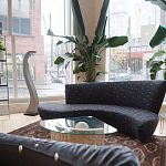 Дизайнерский журнальный стол в виде раковины с жемчужиной под прозрачной столешницей Fahin варинант исполнения - 4 | Loft Concept в Тюмени