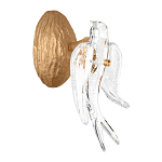 Бра с прозрачной стеклянной фигуркой птички Serip Voa варинант исполнения - 3 | Loft Concept в Тюмени