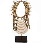 Этническое ожерелье из ракушек Beige Shells Necklace варинант исполнения - 1 | Loft Concept в Тюмени