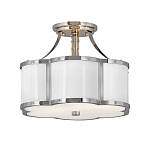 Потолочный светильник с декоративными заклепками Hinkley  варинант исполнения - 11 | Loft Concept в Тюмени