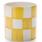 Кашпо из керамики с графическими принтами Brighter варинант исполнения - 5 | Loft Concept в Тюмени