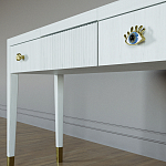 Туалетный стол - Трельяж Elsa Dreams White 120 см варинант исполнения - 3 | Loft Concept в Тюмени