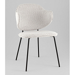 Стул Bellamy букле светло-серый варинант исполнения - 1 | Loft Concept в Тюмени