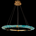 Люстра в форме кольца с цветочным декором Warm Heavenly Light варинант исполнения - 4 | Loft Concept в Тюмени