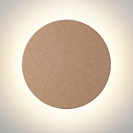 Бра круглое натуральная Пробка Natural Cork варинант исполнения - 3 | Loft Concept в Тюмени