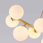 Люстра подвесная с белыми лампами в форме шара Felicitat варинант исполнения - 3 | Loft Concept в Тюмени