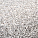 Кресло без подлокотников с обивкой из белой ткани букле Pacification варинант исполнения - 3 | Loft Concept в Тюмени