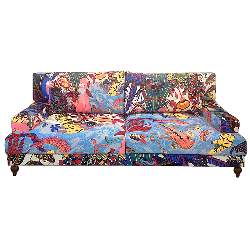 Премиальный Акцентный Диван Simpsons in Paradise Pop Art Sofa Мульти Премиальный Акцентный Диван Simpsons in Paradise Pop Art Sofa Мульти в Тюмени | Loft Concept