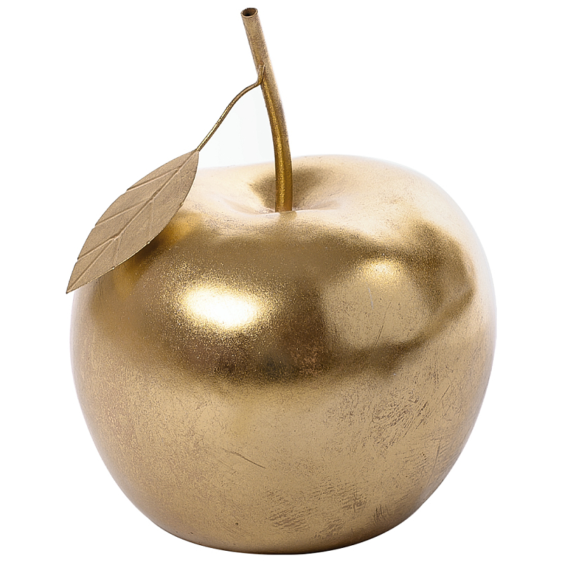 Декоративная статуэтка в виде яблока Golden Apple Statuette Золотой Декоративная статуэтка в виде яблока Golden Apple Statuette Золотой в Тюмени | Loft Concept