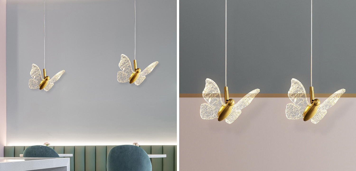 Butterfly Pendant Lamp H Butterfly Pendant Lamp H - Loft-Concept в Тюмени