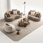 Двухместный диван Calypso варинант исполнения - 4 | Loft Concept в Тюмени