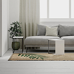 Комплект из 2-х приставных столов белого цвета из дерева ZIGOSH WHITE варинант исполнения - 3 | Loft Concept в Тюмени