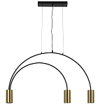 Линейный светильник с дугообразным каркасом Daviau Linear Arch Light 3 варинант исполнения - 2 | Loft Concept в Тюмени