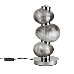 Настольная лампа с 3-мя рифлеными стеклянными шарами Marcelh Light варинант исполнения - 5 | Loft Concept в Тюмени