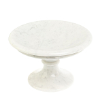 Фруктовница средняя из натурального камня Мрамор Белый Natural Stone Fruit Bowls варинант исполнения - 2 | Loft Concept в Тюмени