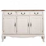 Буфет трехстворчатый с 3-мя ящиками в стиле прованс Interiors Romance варинант исполнения - 1 | Loft Concept в Тюмени