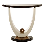 Консоль на полукруглой основе Stylish Pearl варинант исполнения - 2 | Loft Concept в Тюмени