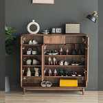 Комод в прихожую для хранения обуви Moon Walnut Furniture варинант исполнения - 2 | Loft Concept в Тюмени