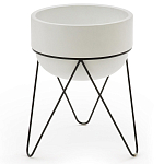 Кашпо Elevated Planters Luna 54 белое варинант исполнения - 1 | Loft Concept в Тюмени