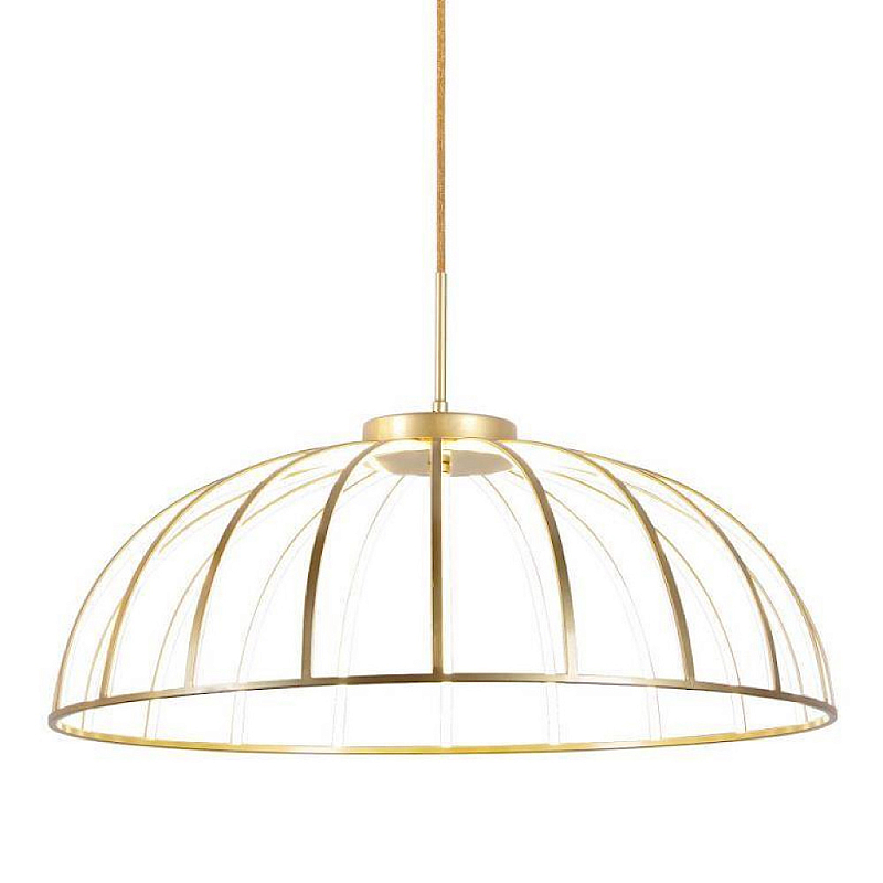 Подвесной светильник Brass Modern FRITURE VERTIGO PENDANT  Матовая латунь Белый в Тюмени | Loft Concept 