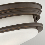 Потолочный светильник для ванных комнат со стеклянным плафоном в форме перевернутого конуса Hinkley варинант исполнения - 23 | Loft Concept в Тюмени