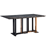 Стол обеденный со стальными ножками оригинальной формы Gourmet Meal варинант исполнения - 1 | Loft Concept в Тюмени