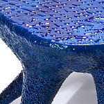 Дизайнерский Кофейный стол Vorlon Blue Lake варинант исполнения - 5 | Loft Concept в Тюмени