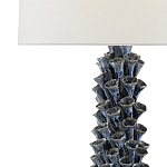 Настольная лампа с корпусом из цветков колокольчика Cascade of Blue Flowers варинант исполнения - 1 | Loft Concept в Тюмени